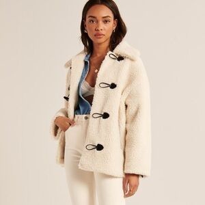 Abercrombie Toggle Sherpa Coat